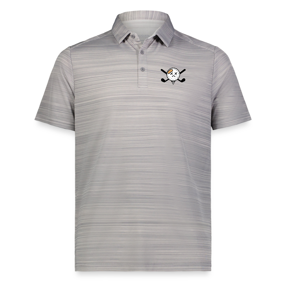 Free Mulligan Golf Polo - athletic gray