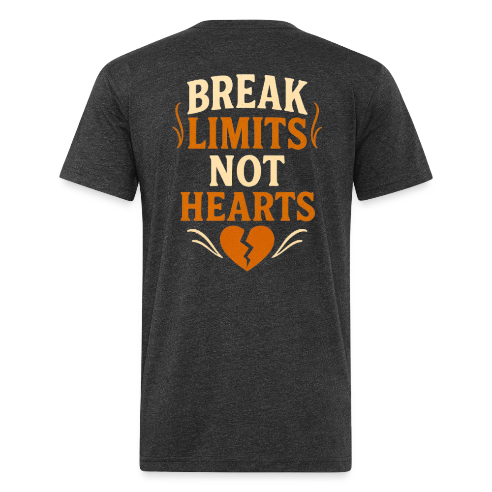 Break Limits Not Hearts - heather black