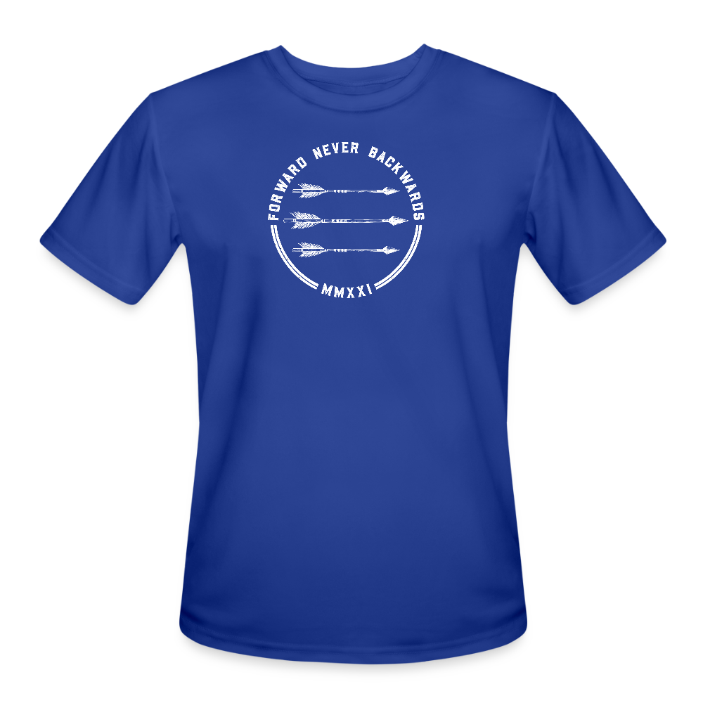 Men’s Moisture Wicking Performance T-Shirt - royal blue