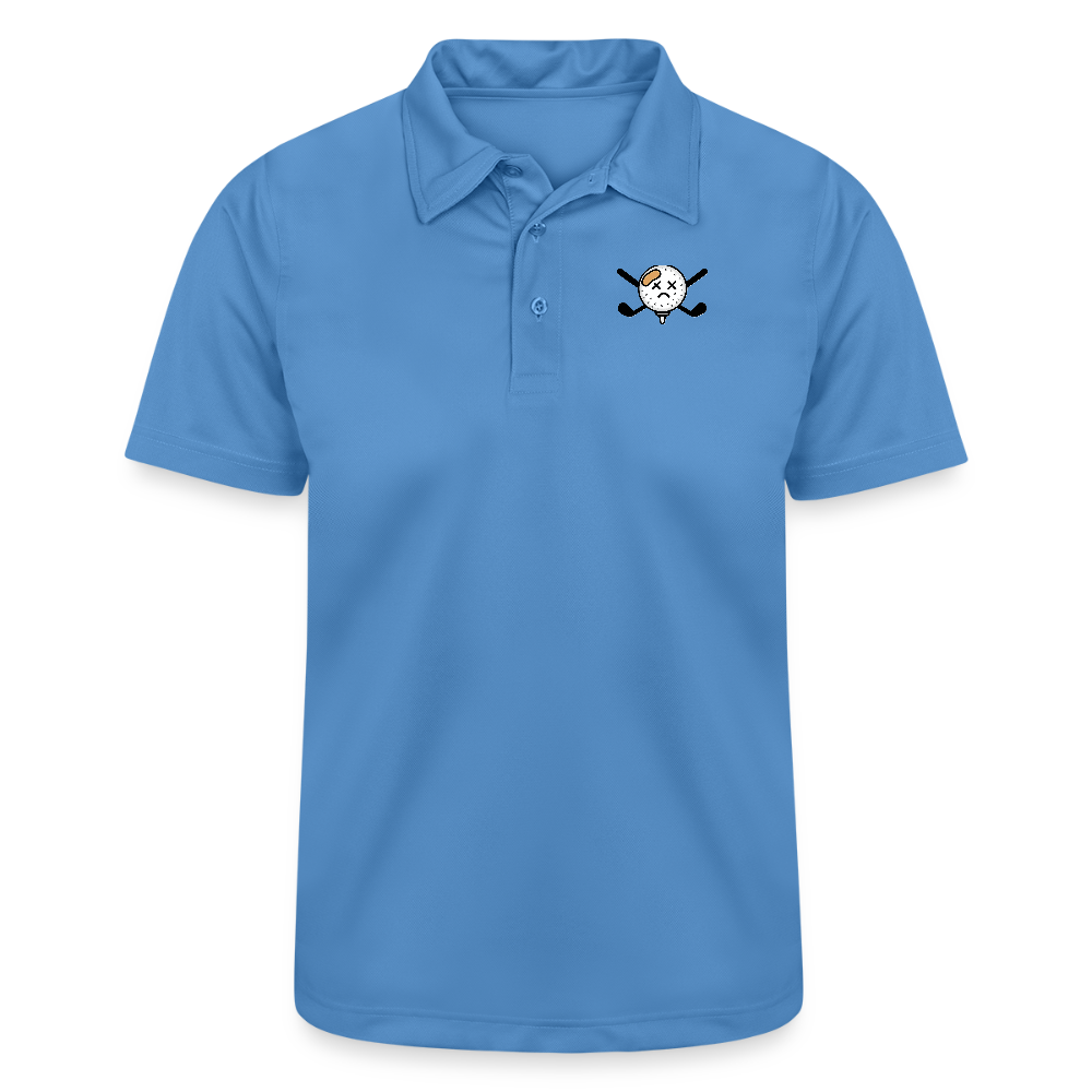 Free Mulligans Polo - light blue