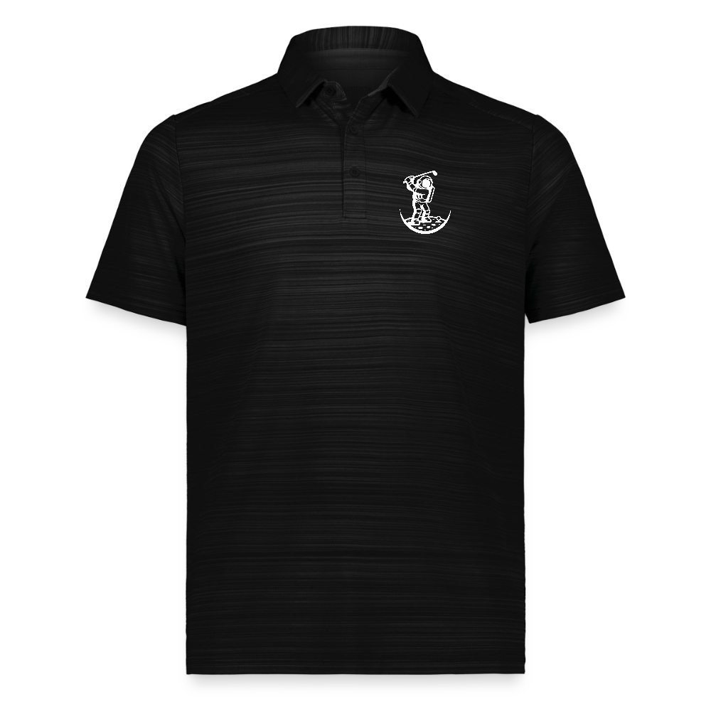 To the Moon Golf Polo - black