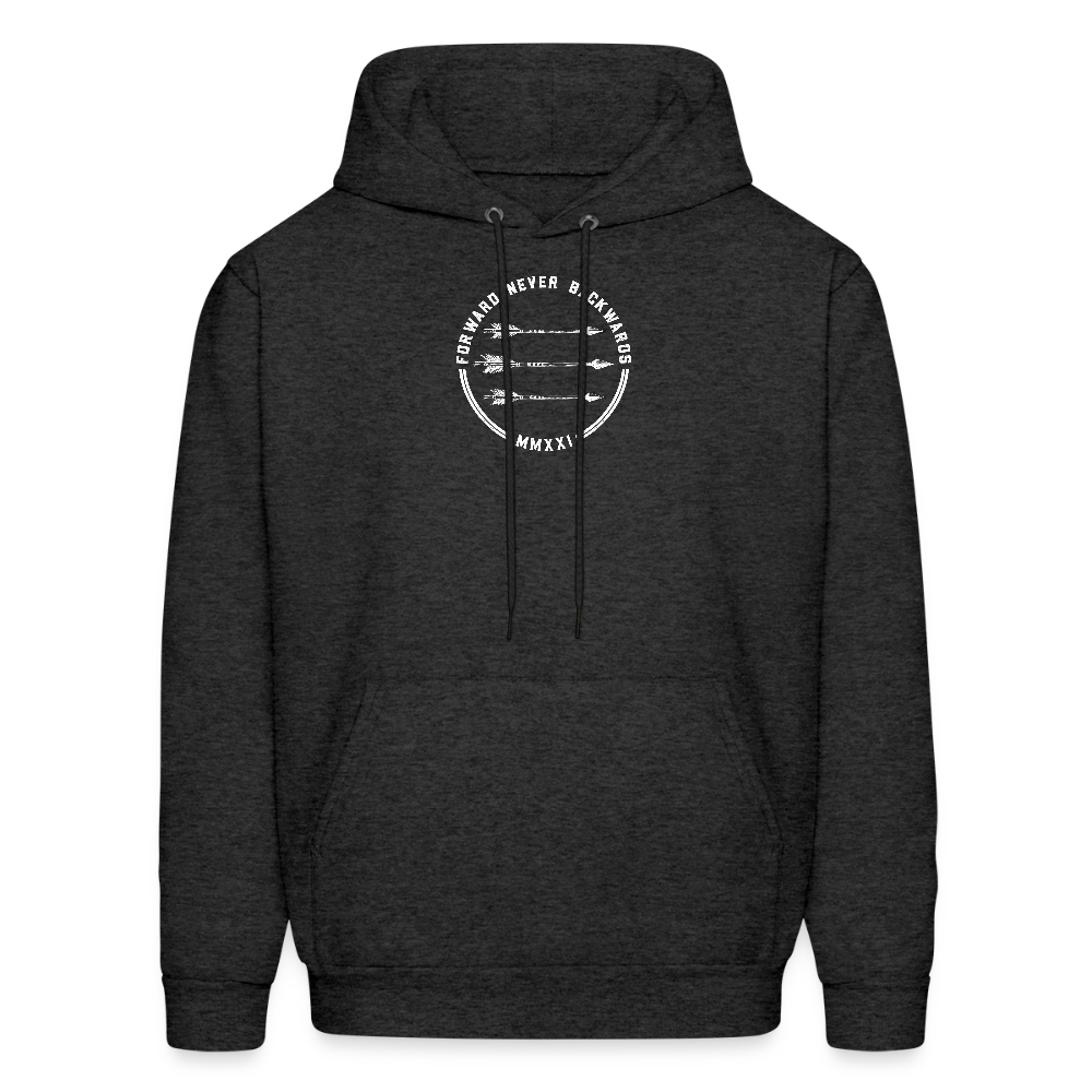 Break Limits Not Hearts Hoodie - charcoal grey
