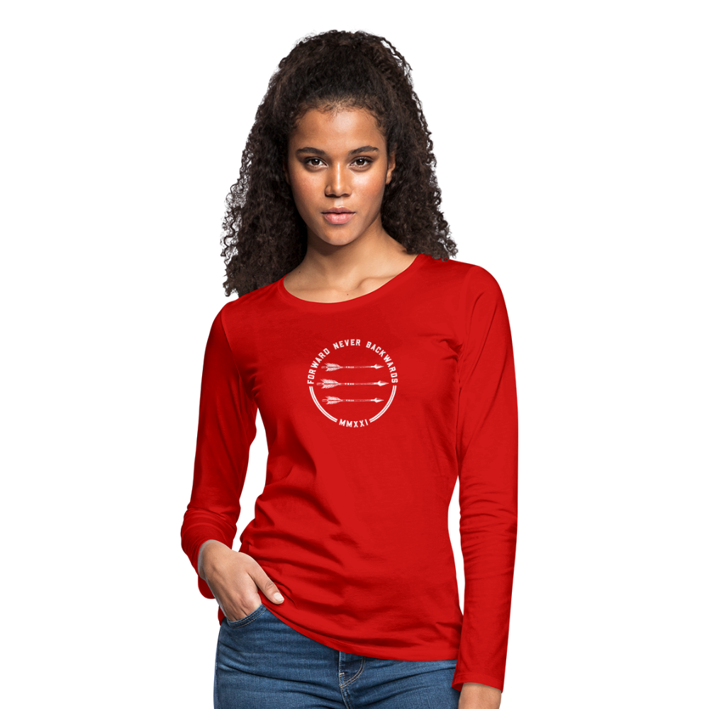 Women's FNB Long Sleeve T-Shirt - red