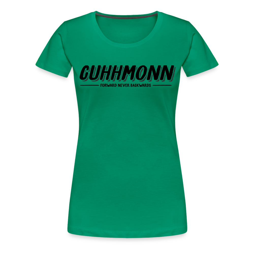 Woman's Cuhhmonn T-shirt - kelly green