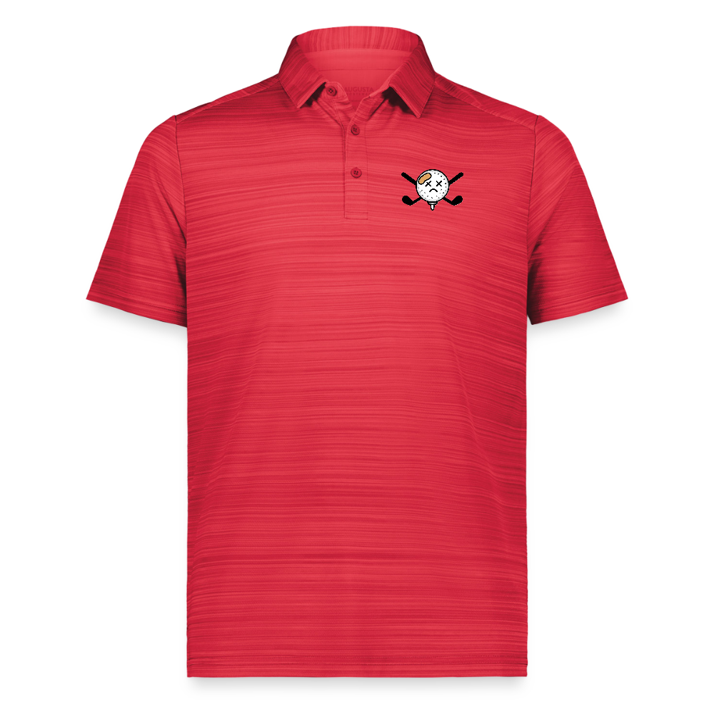 Free Mulligan Golf Polo - red