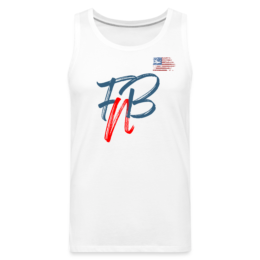 Men’s America Tank - white