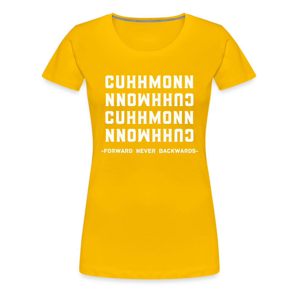 Women’s Cuhhhmonn T-Shirt - sun yellow