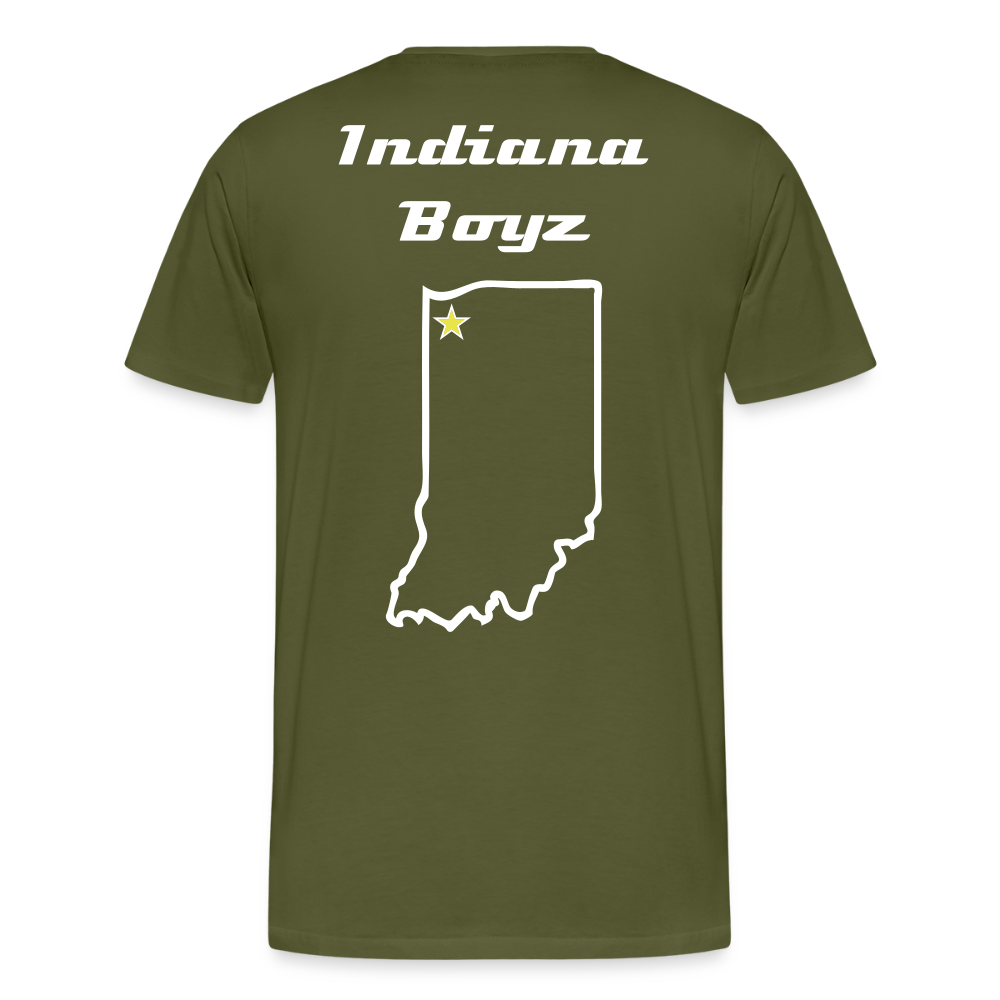 Indiana Boyz T-shirt - olive green