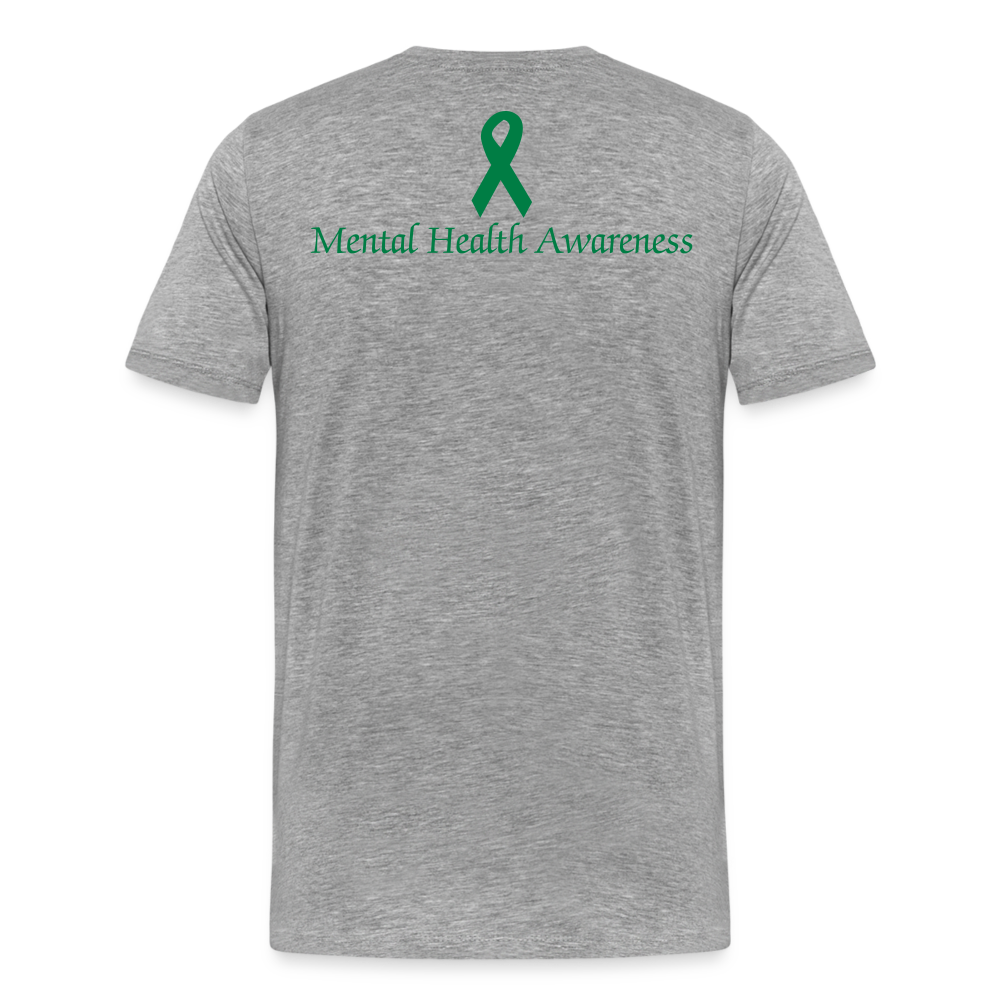 Men's Mental Health Awareness T-shirt - heather gray