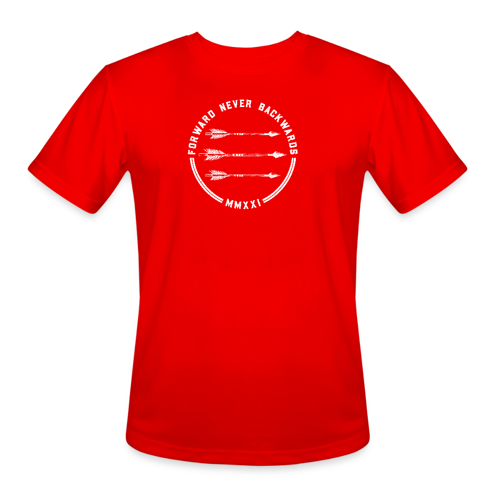 Men’s Moisture Wicking Performance T-Shirt - red