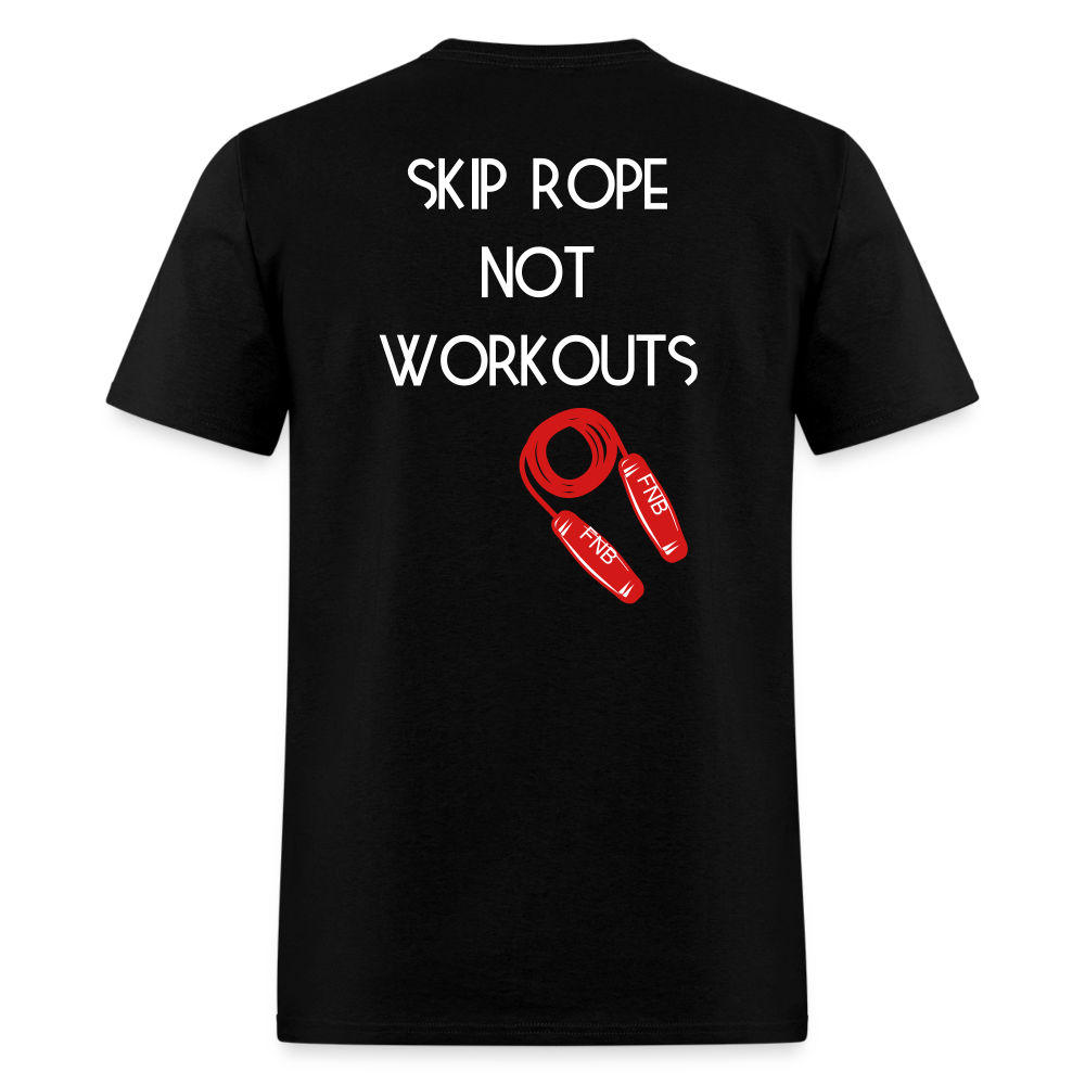Skip Rope Not Workouts - black