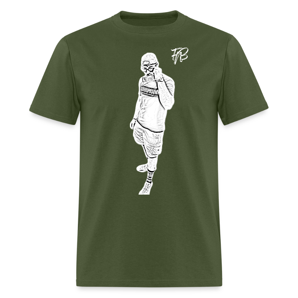 Legends Never Die - military green
