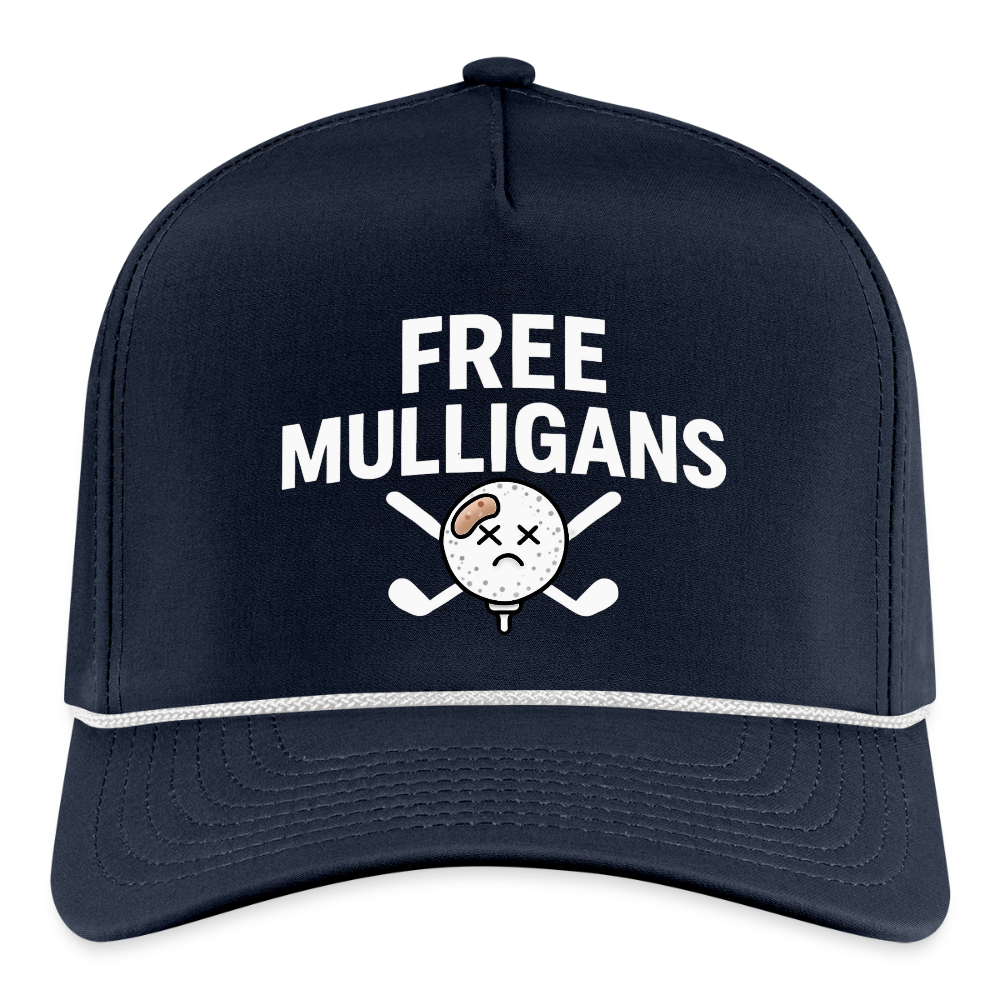 Free Mulligans Cap - navy/white