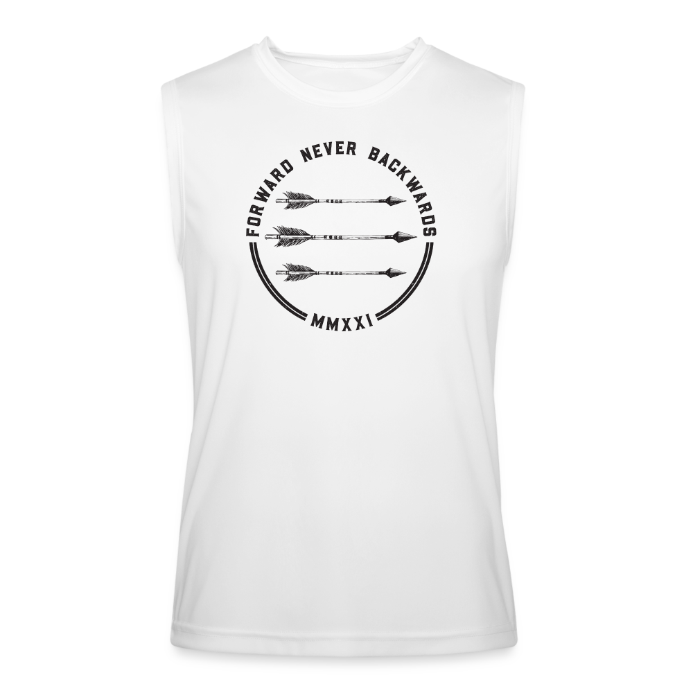 Men’s Performance Sleeveless Shirt - white