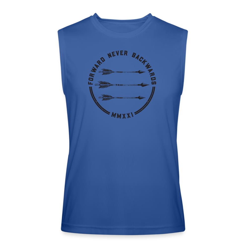 Men’s Performance Sleeveless Shirt - royal blue