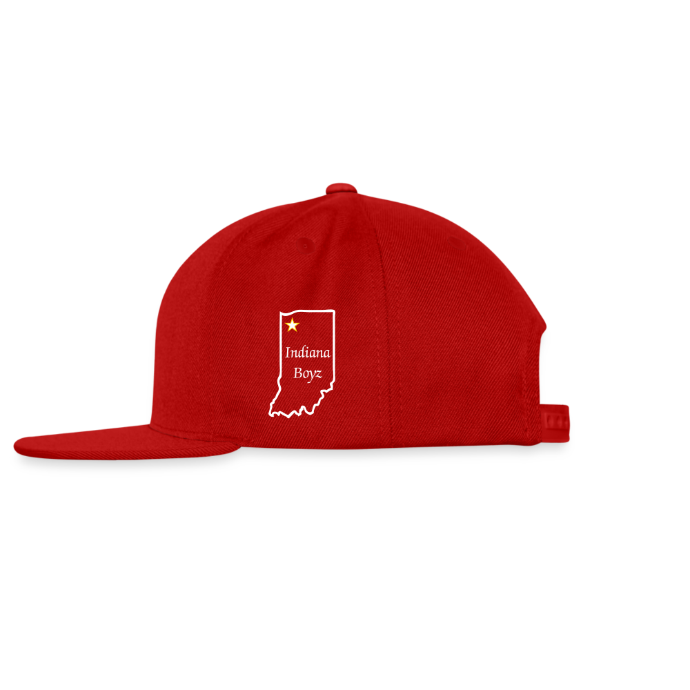 Indiana Boyz Snapback - red