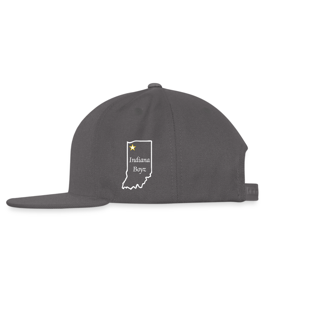 Indiana Boyz Snapback - dark grey