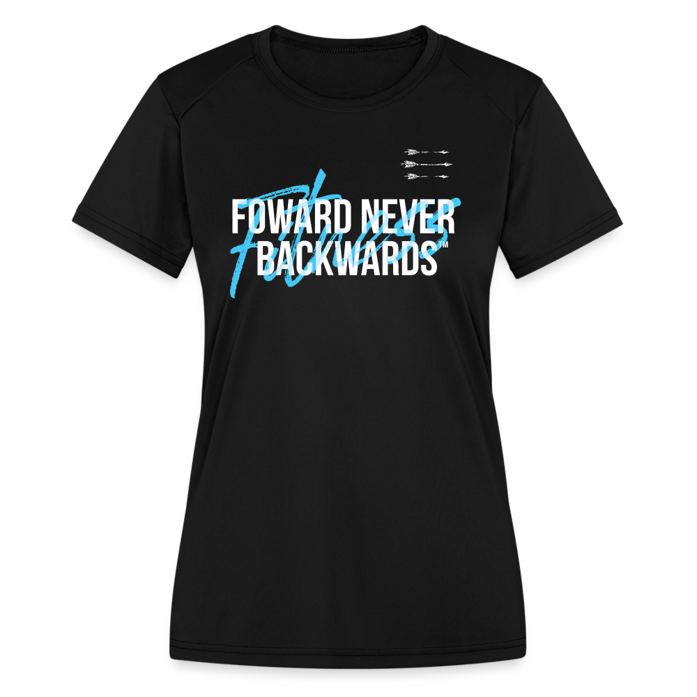 Women's FNB Fitness Moisture Wicking Performance T-Shirt - black