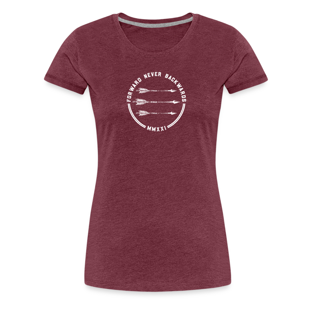 Women’s FNB Logo T-Shirt - heather burgundy