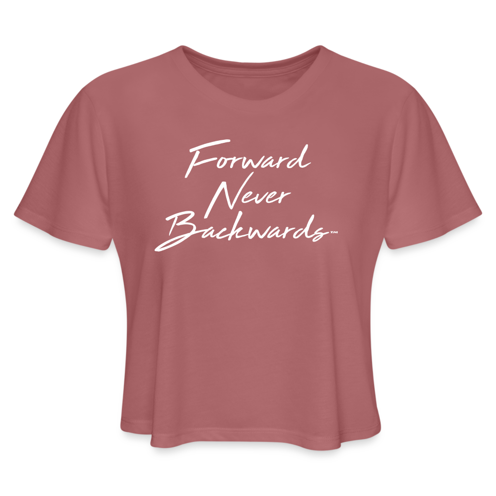 Women's FNB Cropped T-Shirt - mauve