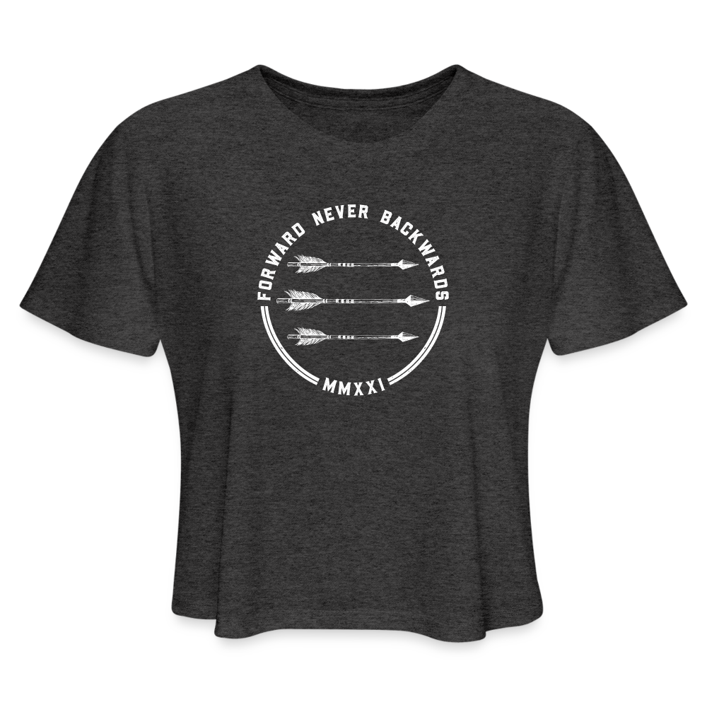 Women's FNB Cropped T-Shirt - deep heather