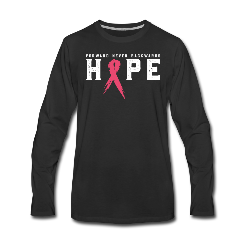 Men's Premium Long Sleeve T-Shirt - black