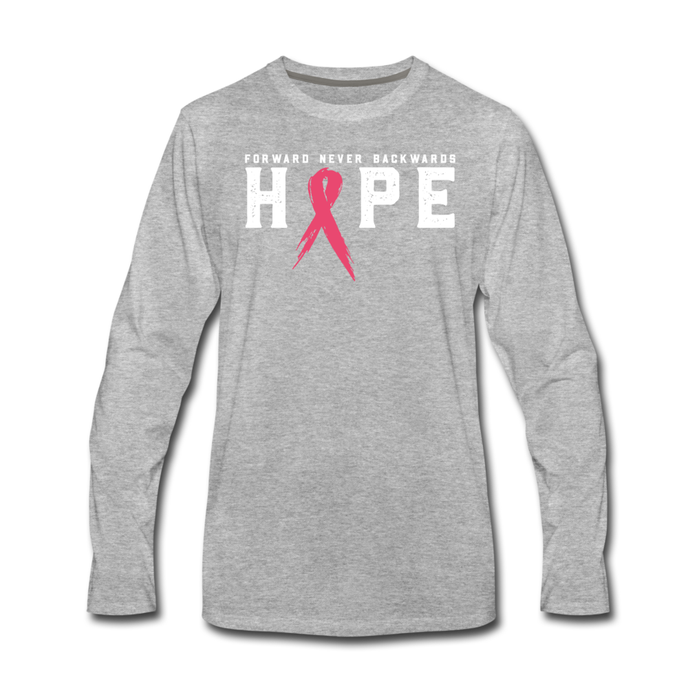 Men's Premium Long Sleeve T-Shirt - heather gray