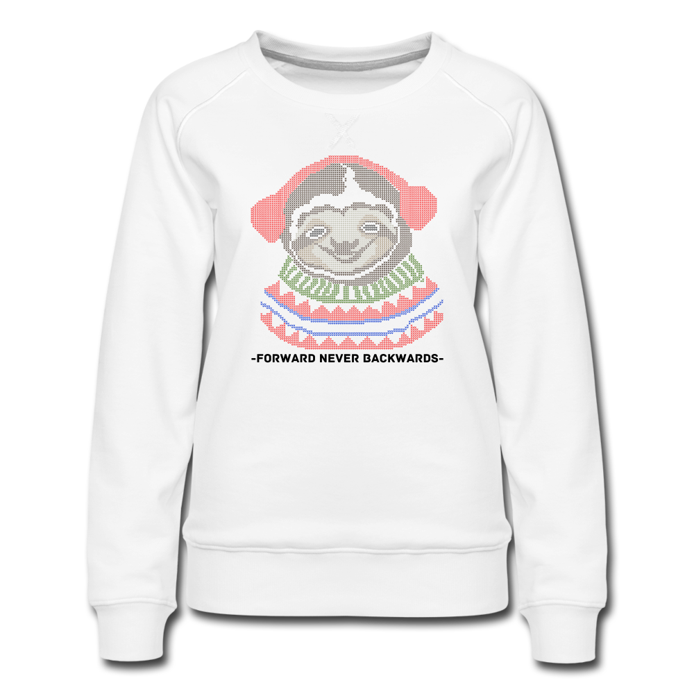 Women’s Ugly Christmas Sweatshirt - white