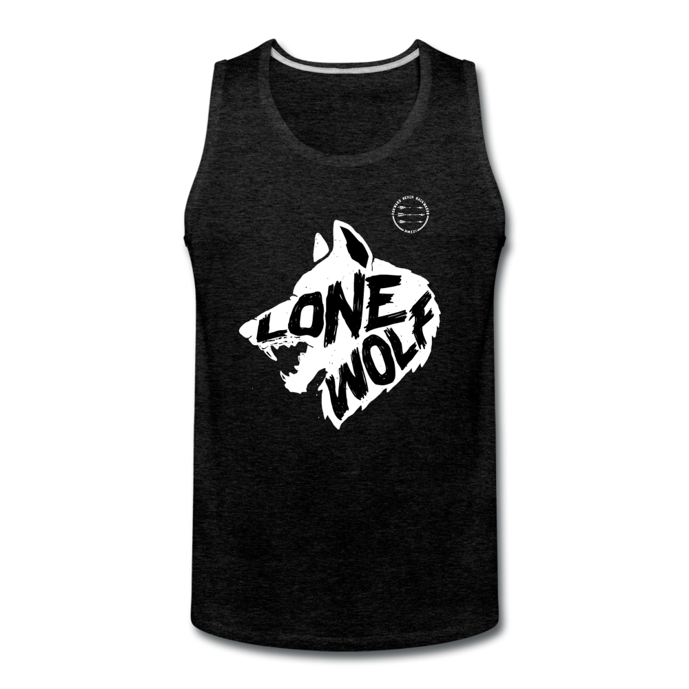 Lone Wolf Tank - charcoal grey