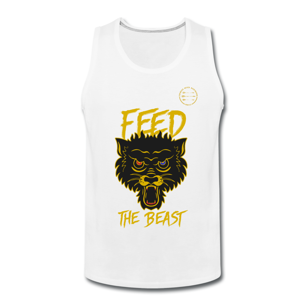 Feed the Beast Tank - white