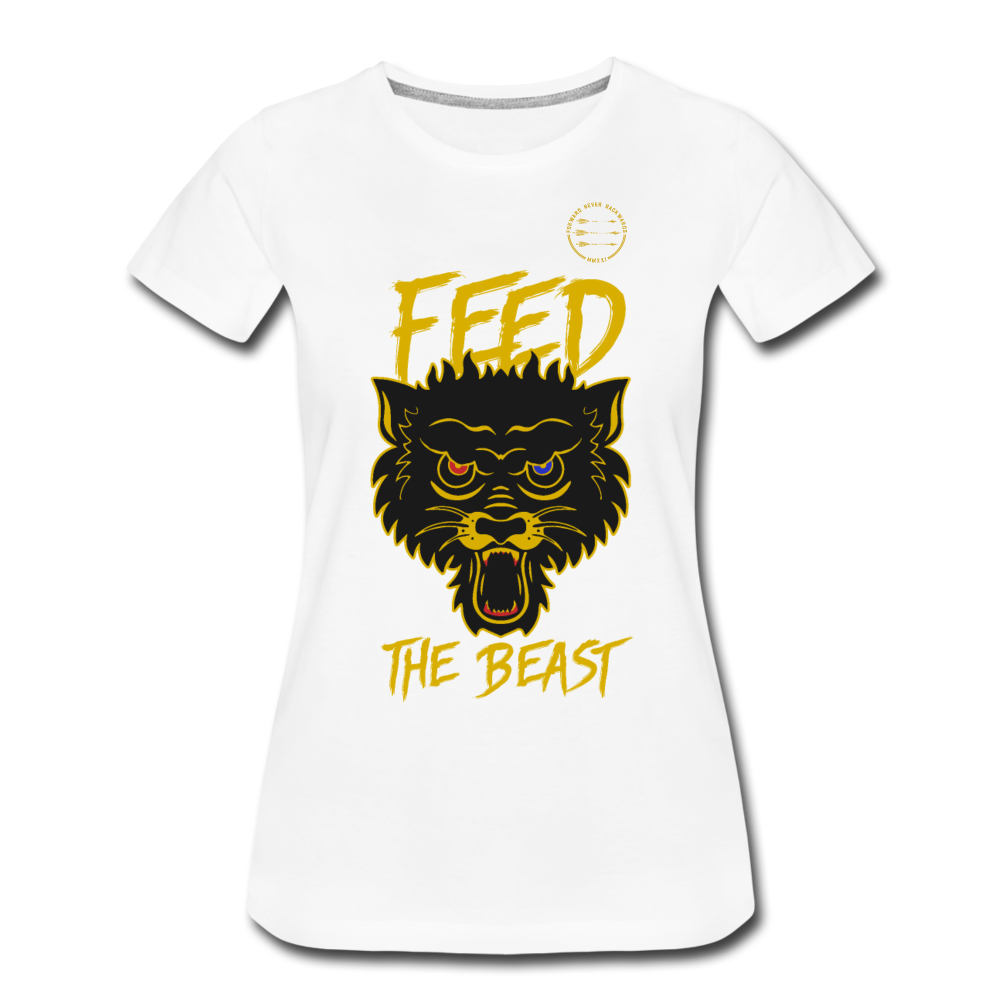 Women’s Feed the Beast T-Shirt - white