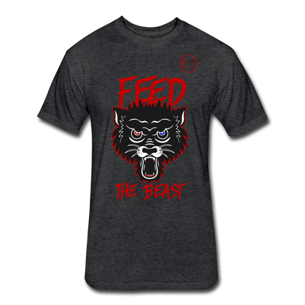 Feed the Beast T-Shirt - heather black