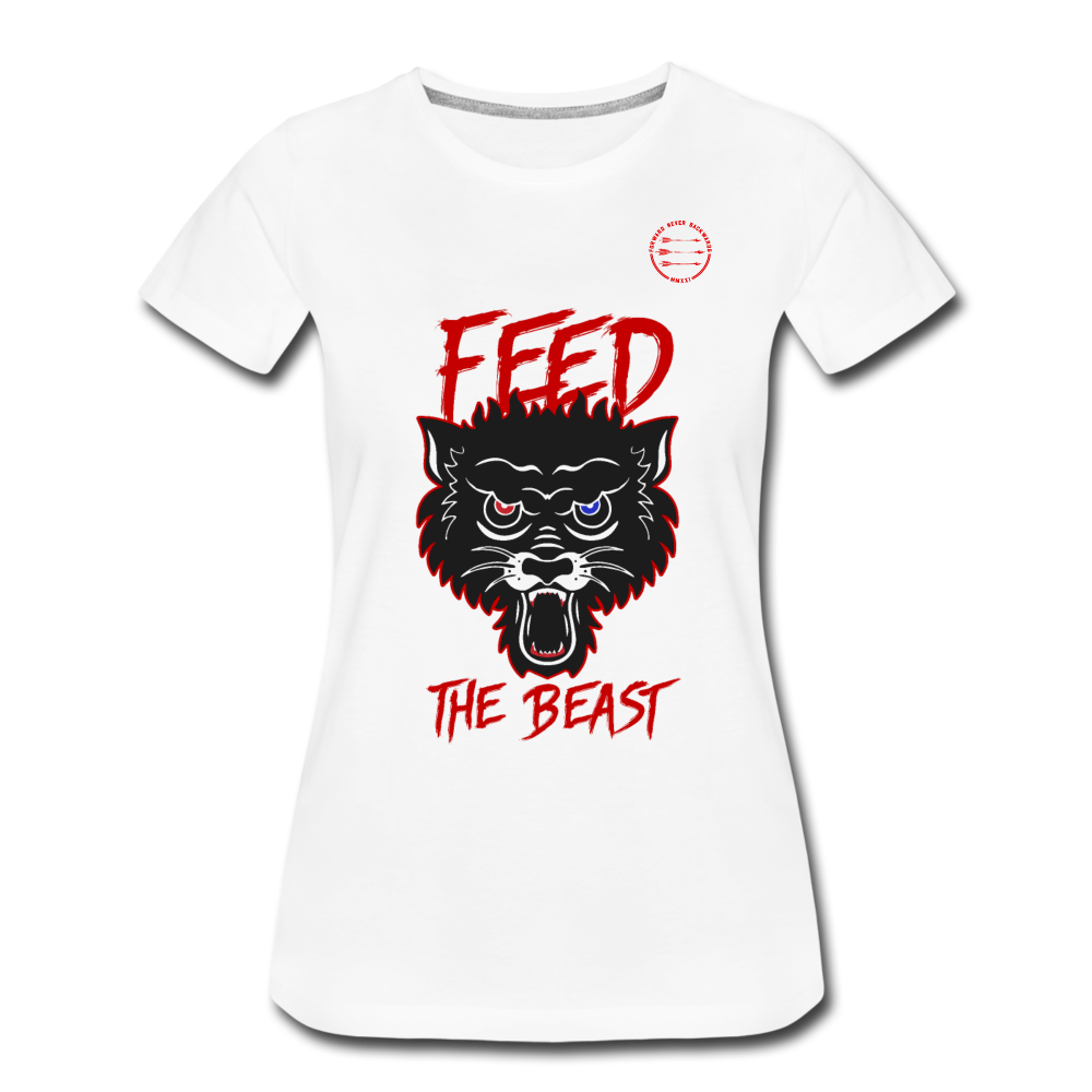 Women’s Feed the Beast T-Shirt - white