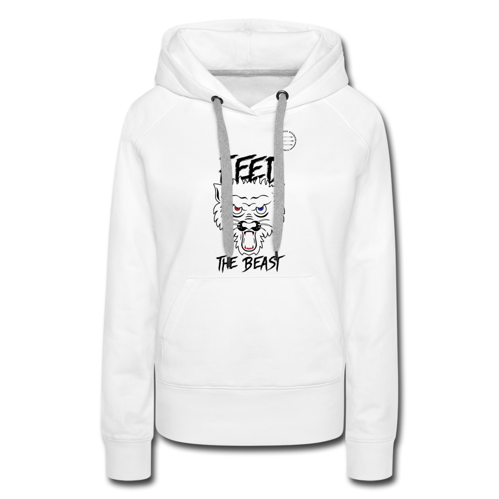 Women’s Feed the Beast Hoodie - white