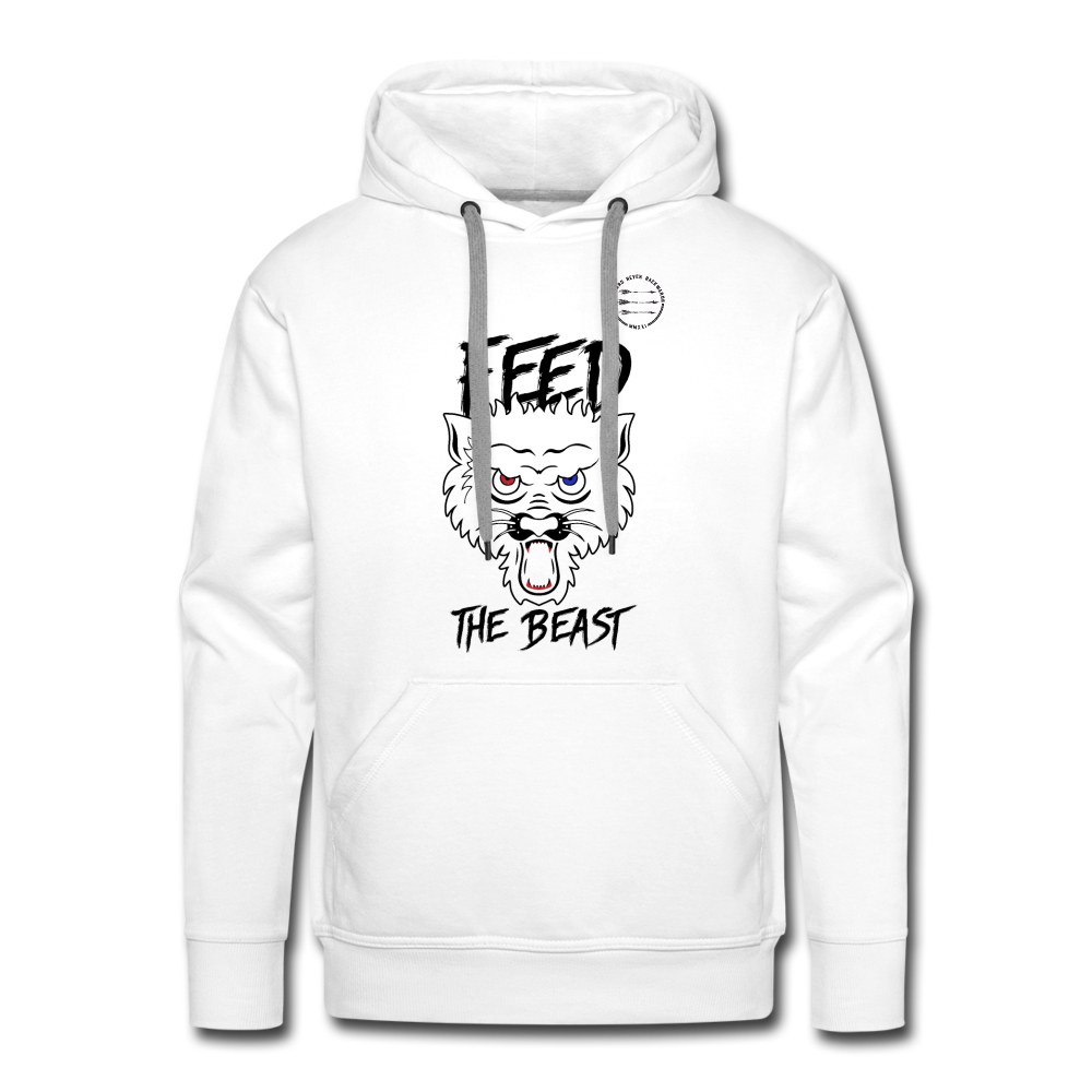 Men’s Feed the Beast Hoodie - white