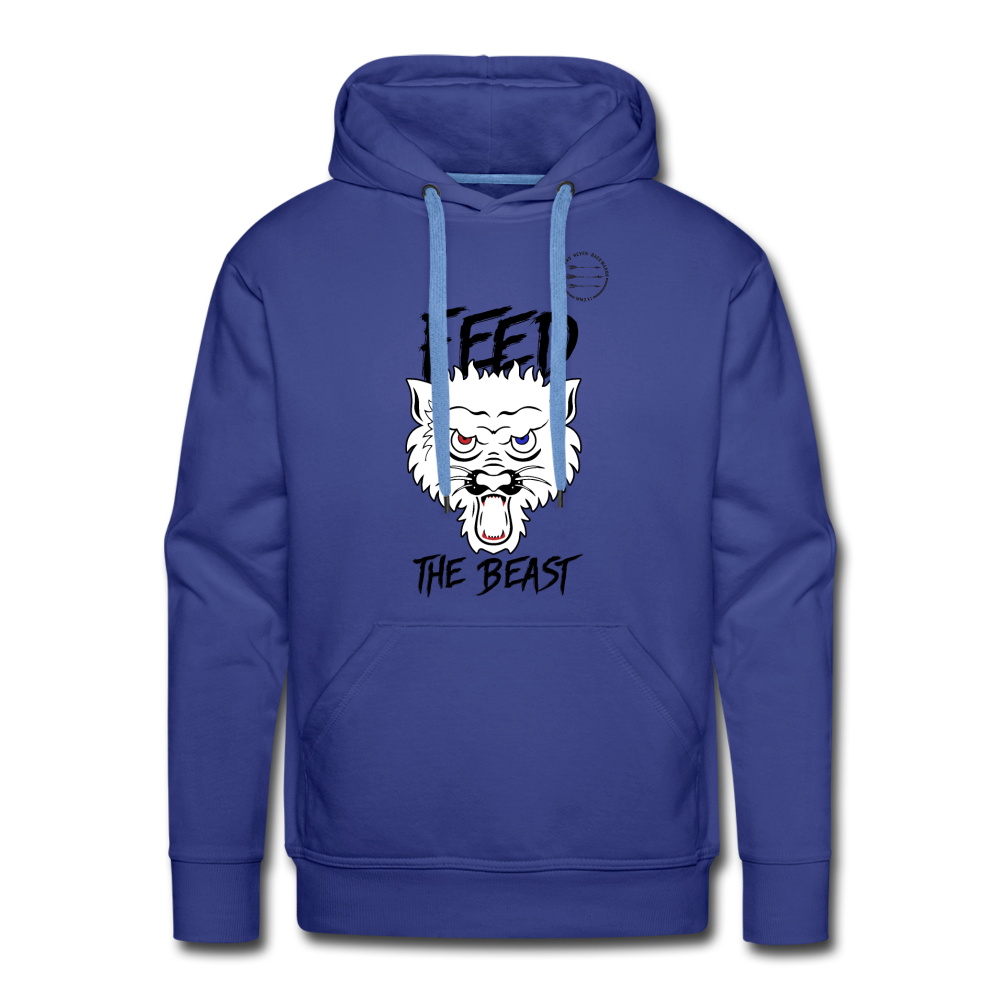 Men’s Feed the Beast Hoodie - royal blue