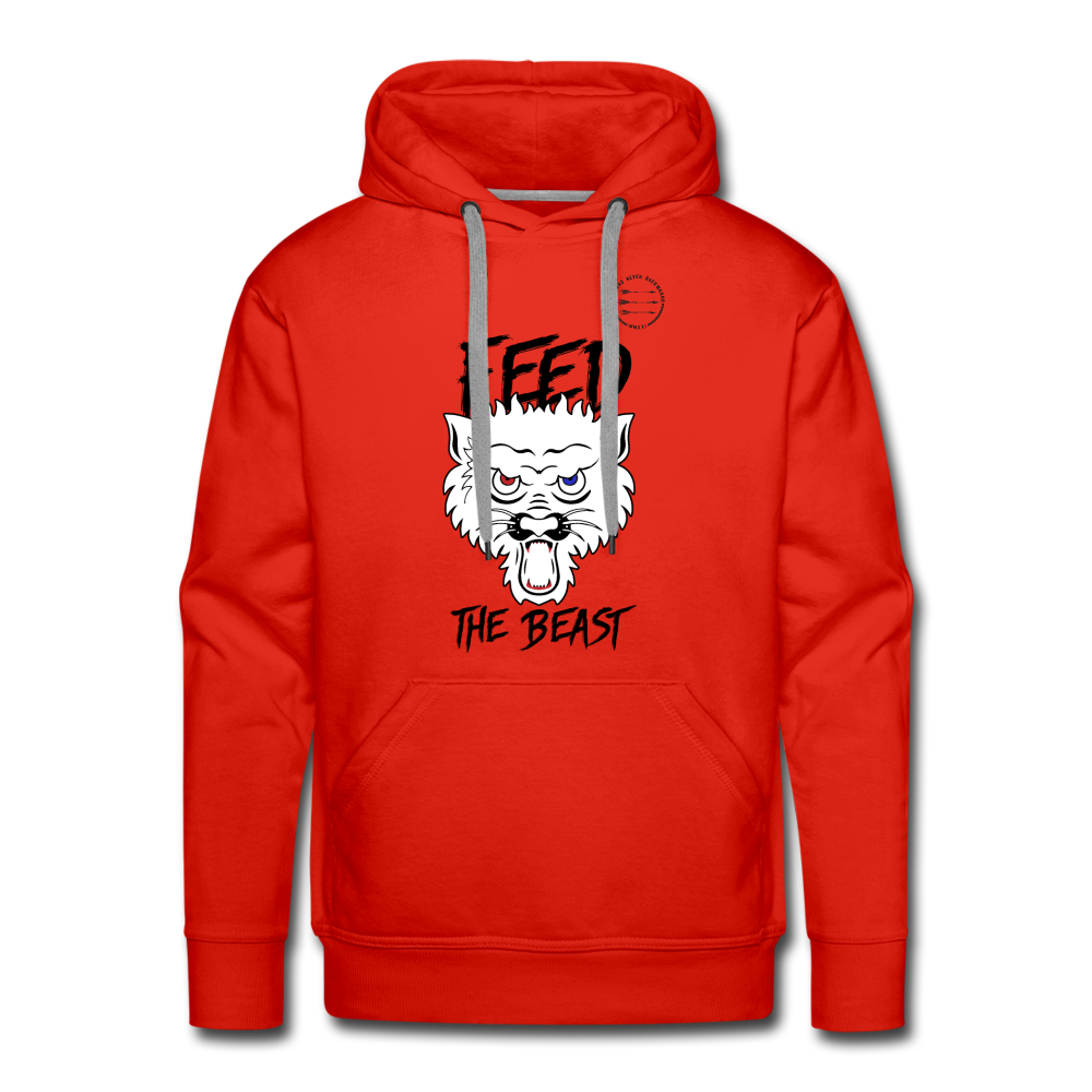 Men’s Feed the Beast Hoodie - red
