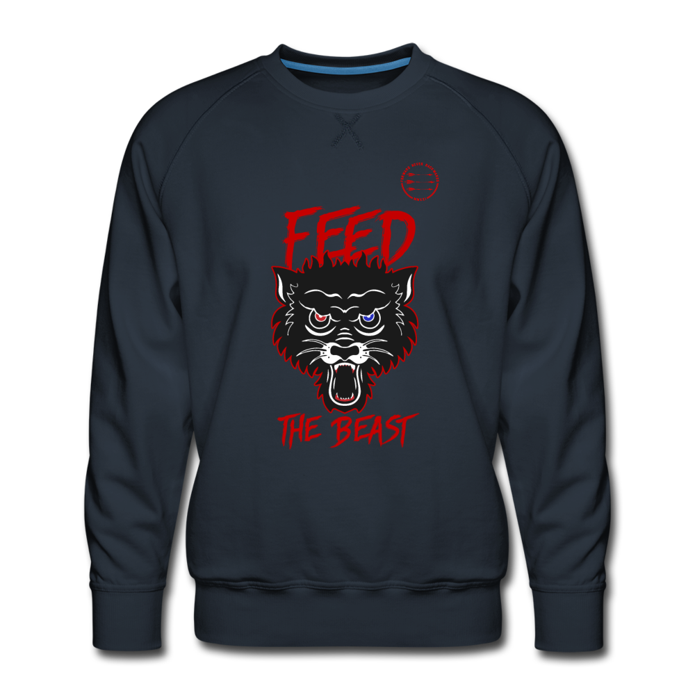Men’s Feed the Beast Sweatshirt - navy