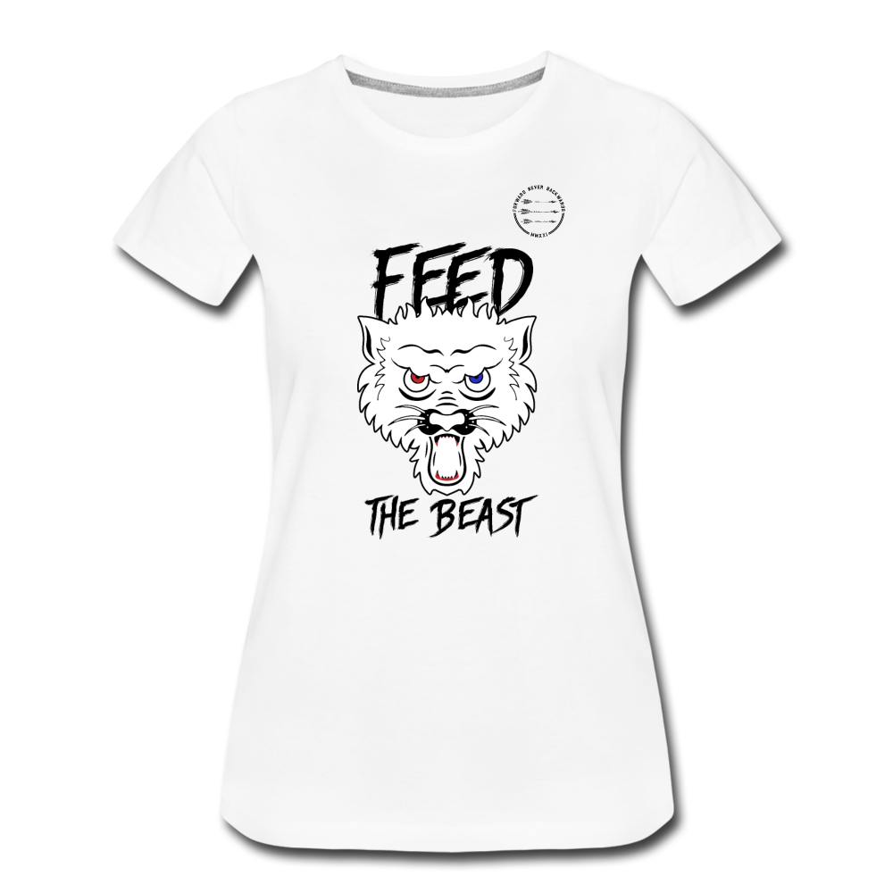 Women’s Feed the Beast T-Shirt - white