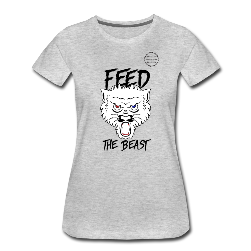 Women’s Feed the Beast T-Shirt - heather gray
