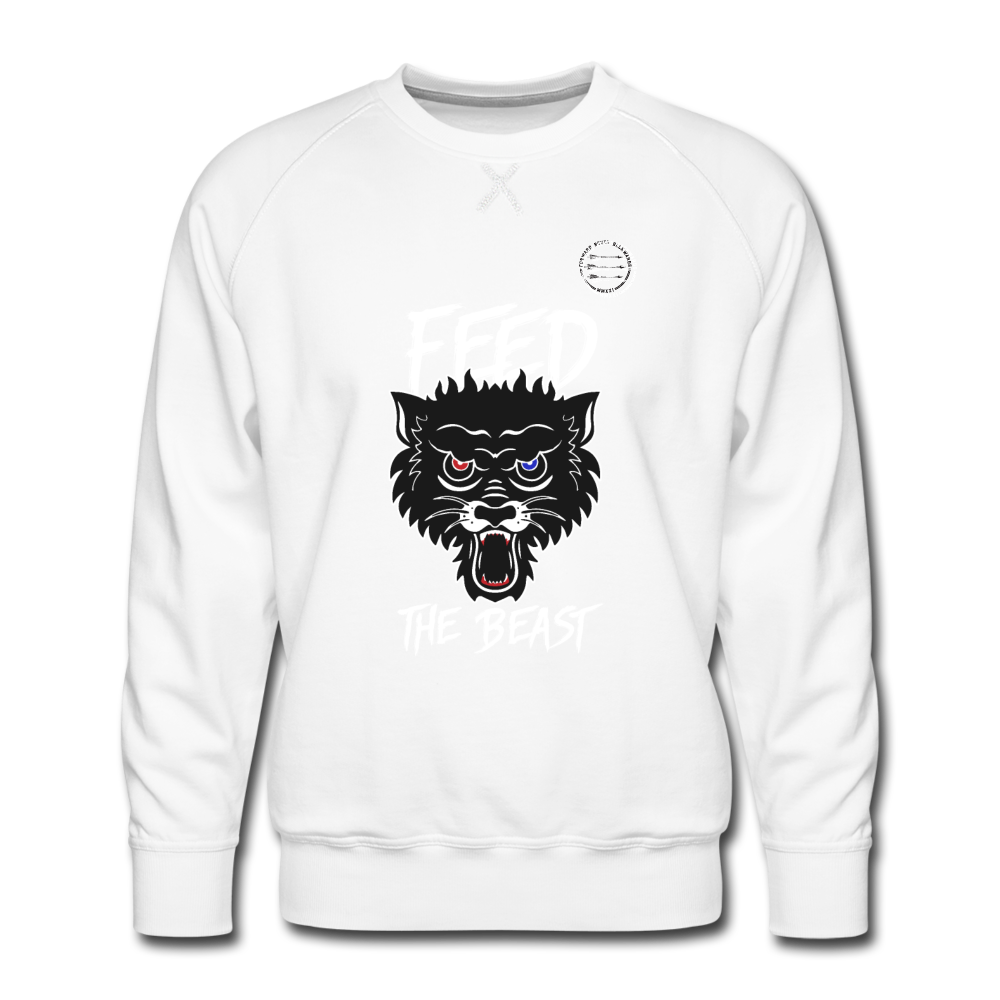 Men’s Feed the Beast Sweatshirt - white