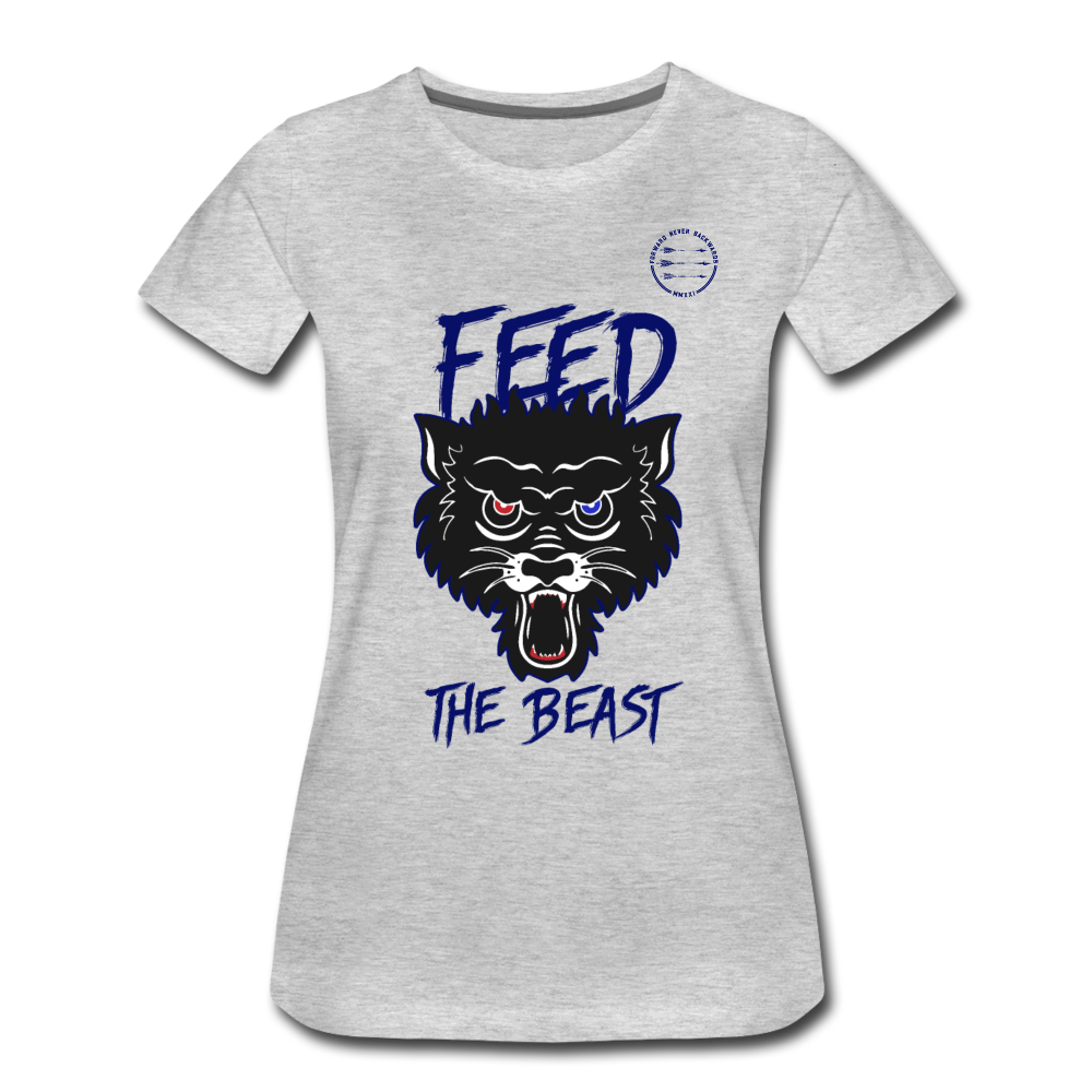 Women’s Feed the Beast T-Shirt - heather gray