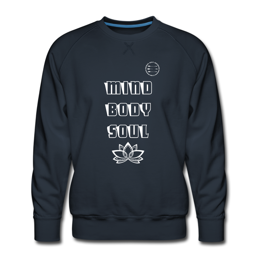 Men’s Mind Body Soul Sweatshirt - navy