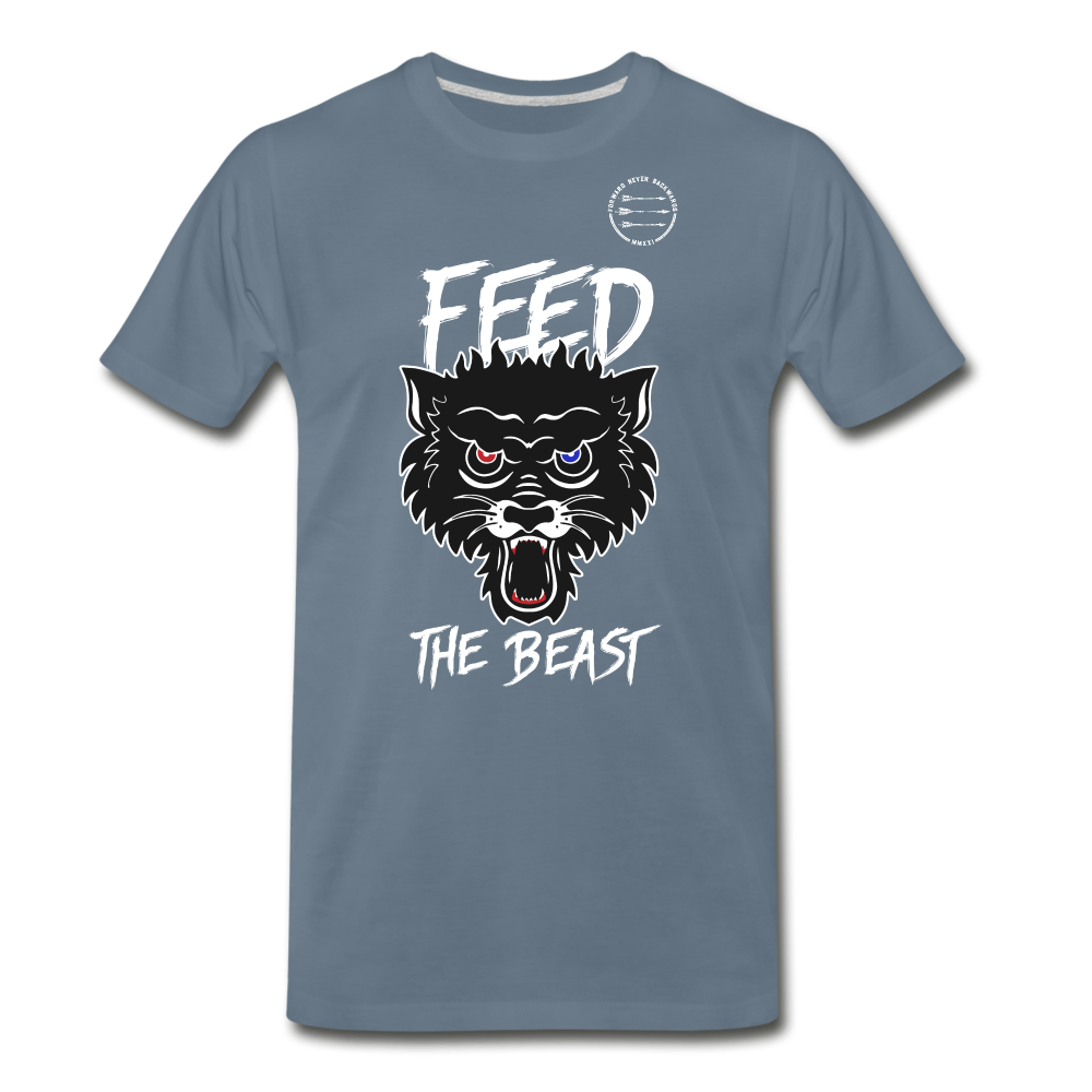 Men's Premium T-Shirt - steel blue