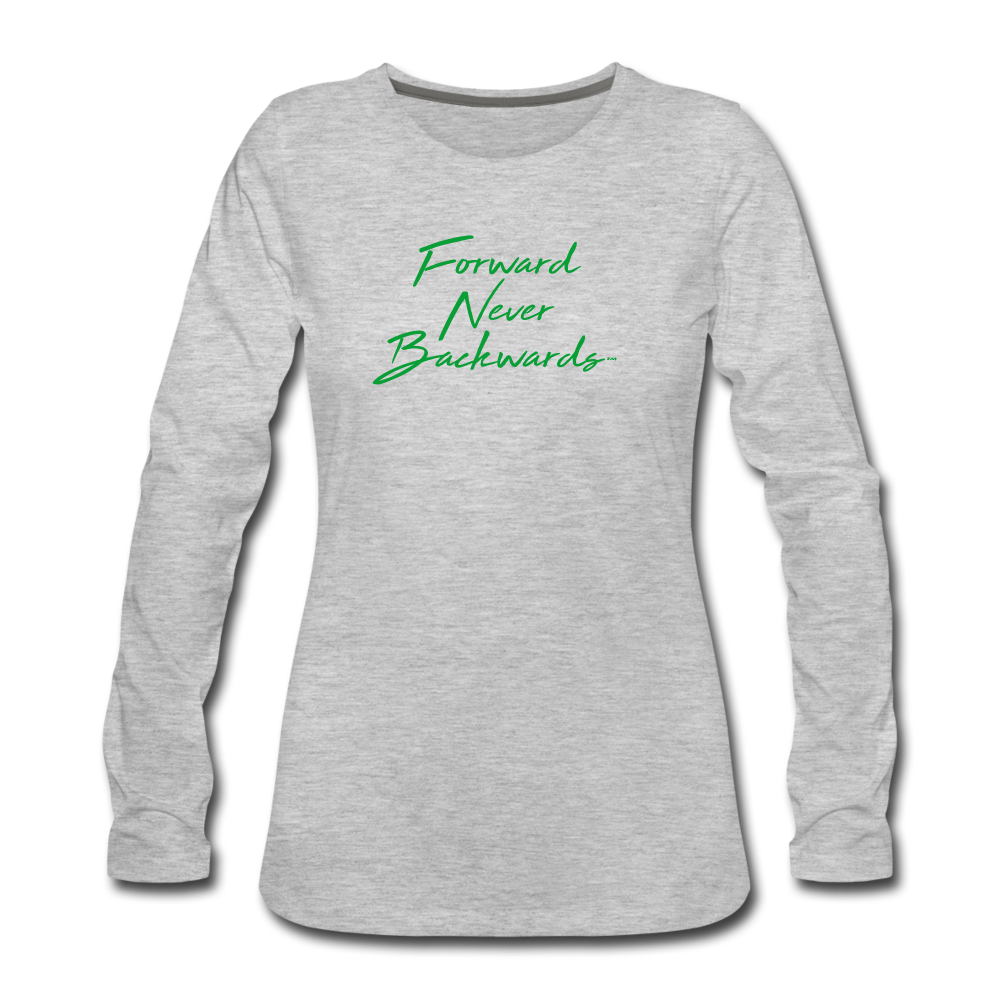 Women's Mental Health Long Sleeve T-Shirt - heather gray