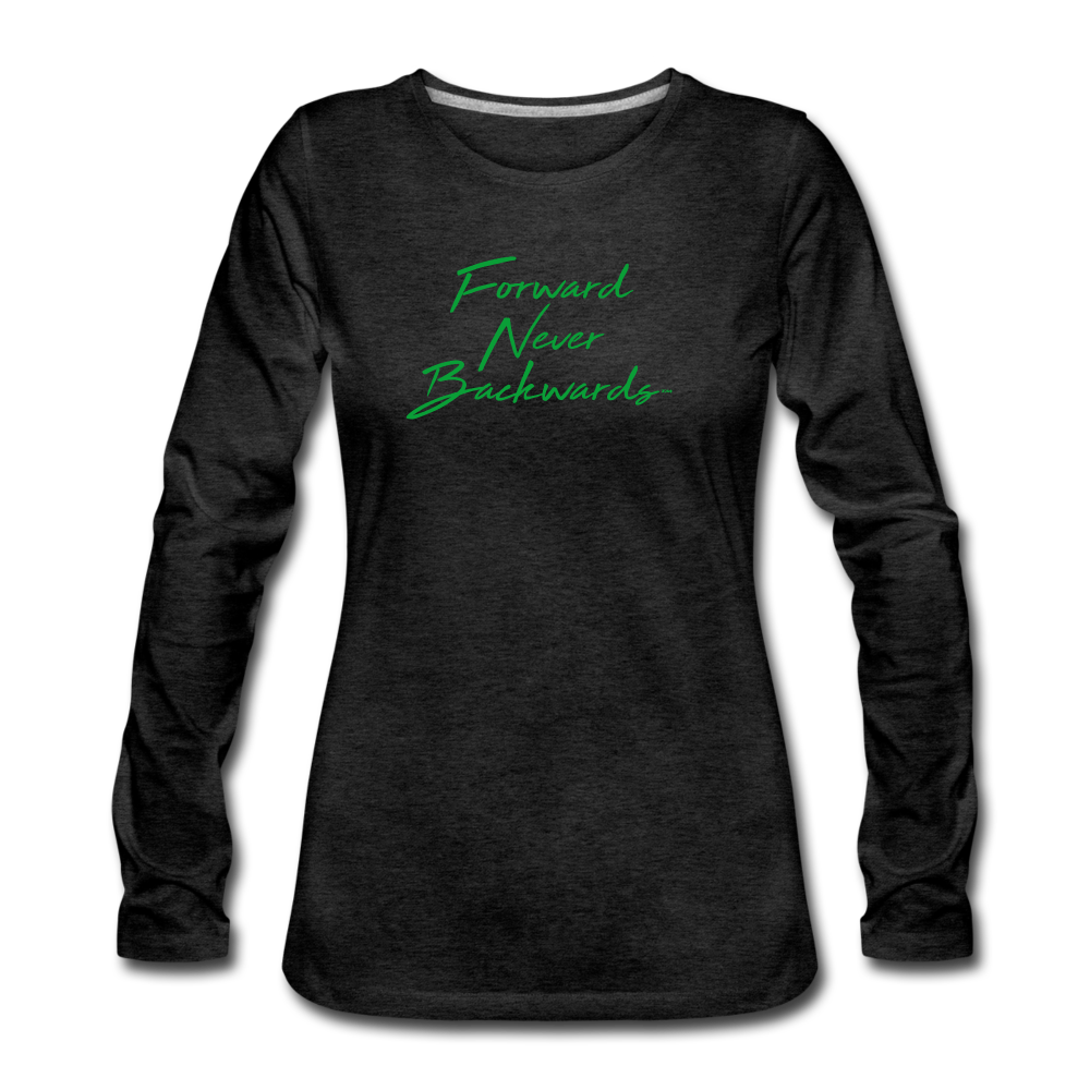 Women's Mental Health Long Sleeve T-Shirt - charcoal grey