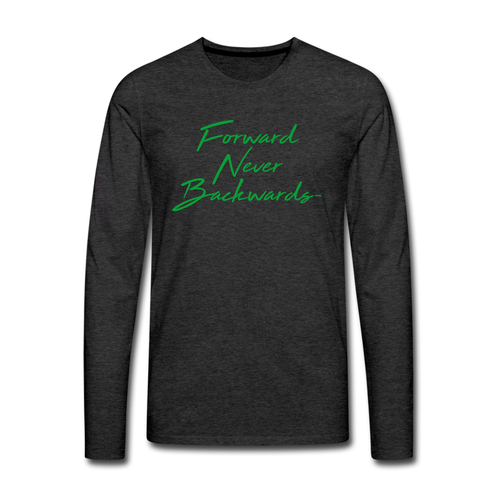 Men's Mental Health Long Sleeve T-Shirt - charcoal grey