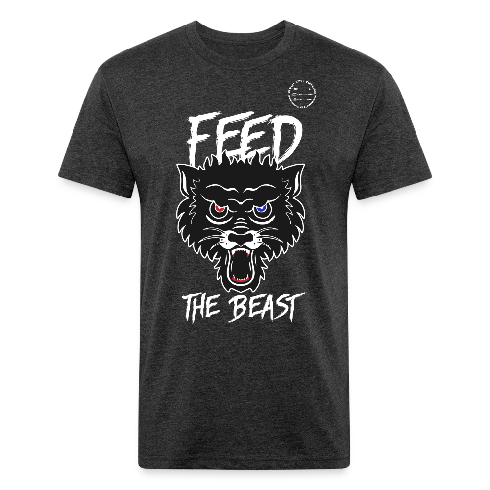Feed the Beast T-Shirt - heather black