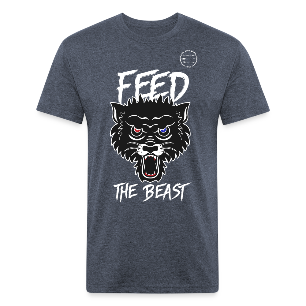 Feed the Beast T-Shirt - heather navy