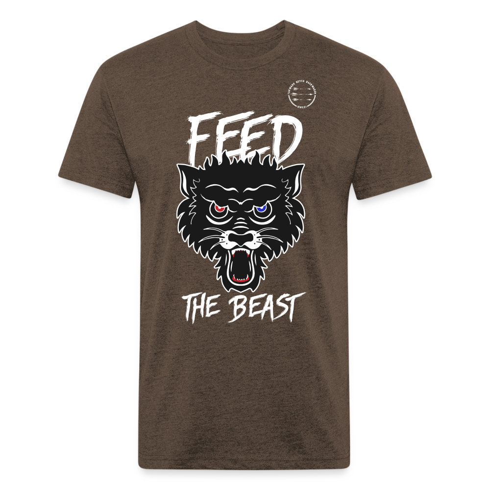 Feed the Beast T-Shirt - heather espresso